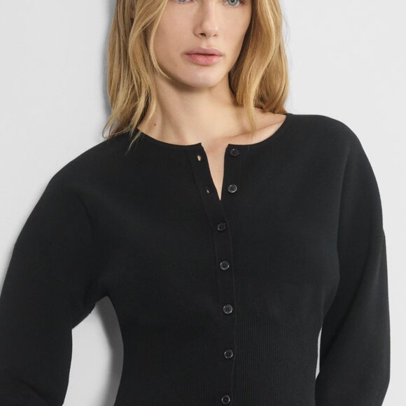 Aritzia Wilfred Golightly Cardigan in Black with tags - Picture 5 of 6